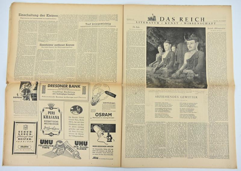 German Newspaper “Das Reich” August 1943