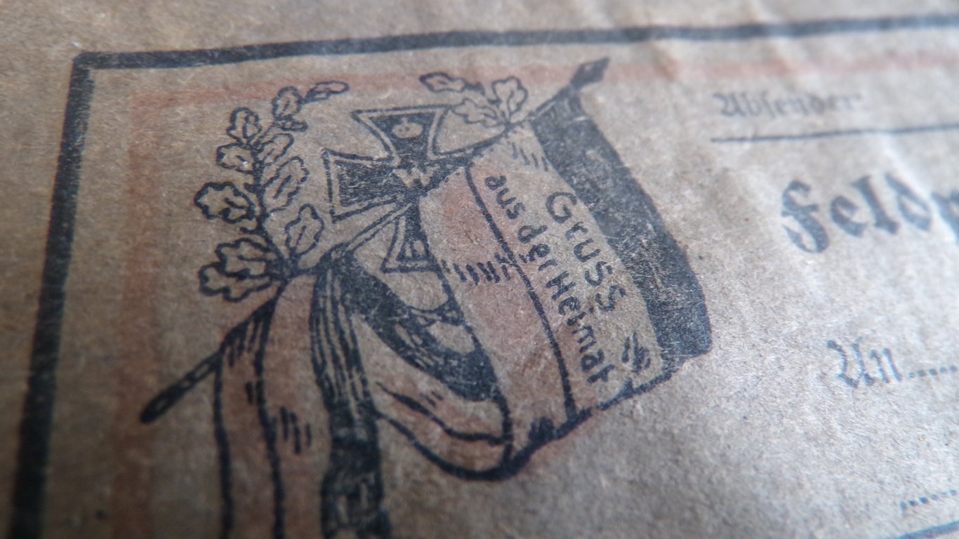Imperial German WWI Feldpost box