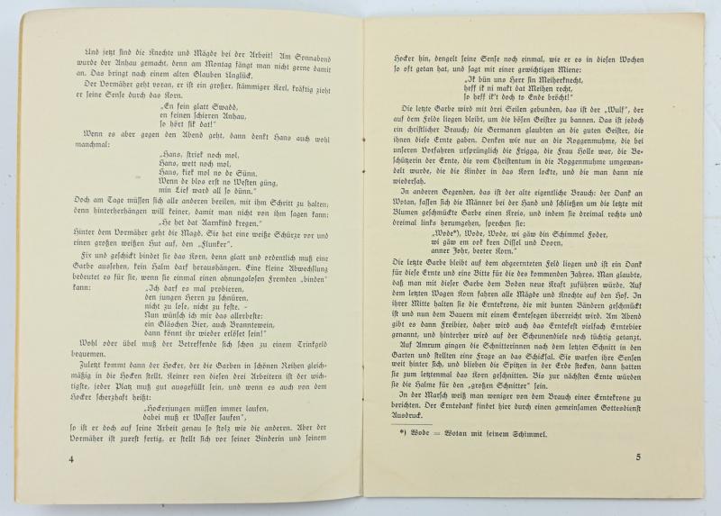 German Hitler Youth Pocket Booklet