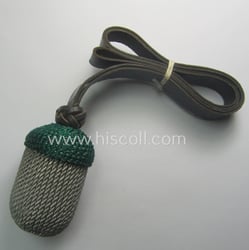 Bright-green- and silver-coloured, EM- (ie. NCO-) type side-arm...