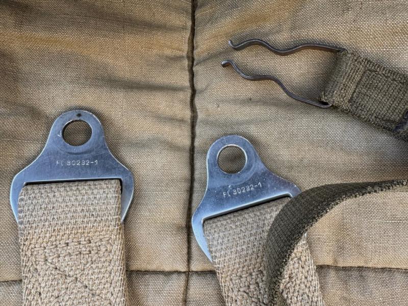 Luftwaffe Fighterpilot Seat with Parachute and harness