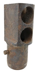 British WW2 Ordnance 25 Pounder Artillery Canon Muzzle...