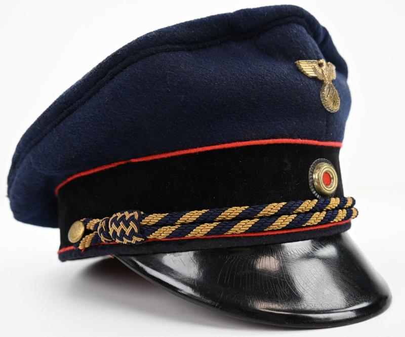 German Reichsbahn NCO Visor Cap