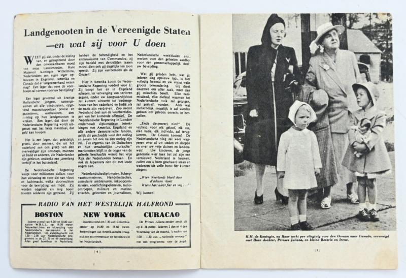 British RAF WW2 Droppingsbooklet 'Knickerbocker Weekly'