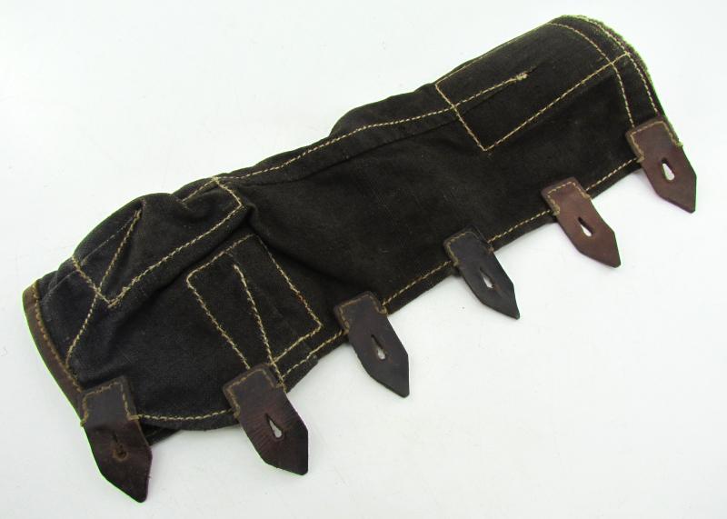 K98 Blue Canvas Receiver Cover Marked jqh 1942