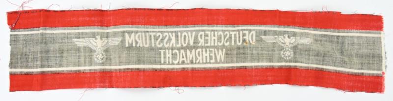 German Volksturm Sleeve Armband