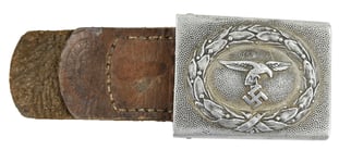 German LW Crank Catch Beltbuckle with Tab 1937