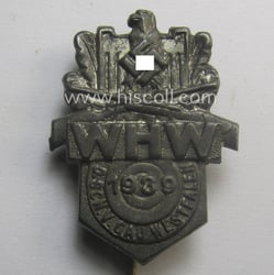 WHW- (ie. 'Winterhilfswerke'- ie. 'Opferschiessen'-) related commemorative lapel-pin...