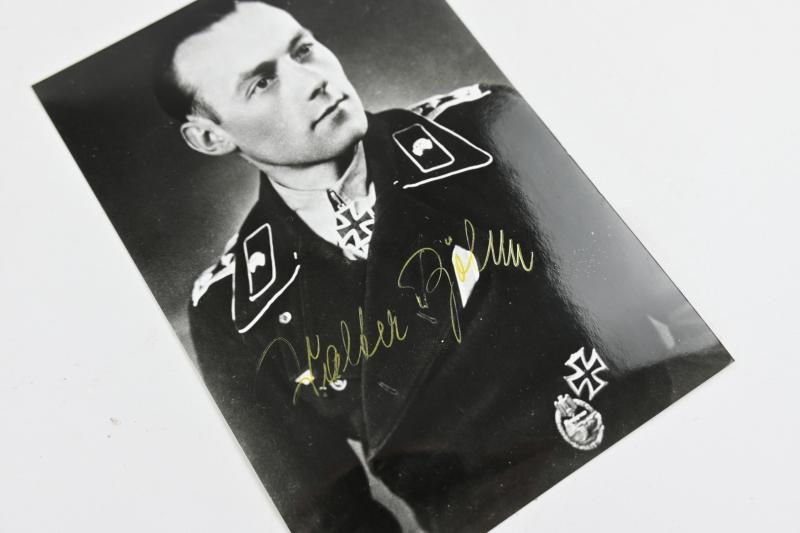 Signature of Wehrmacht Heer KC Recipient 'Walter Böhm'