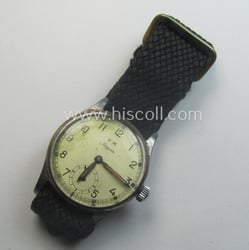 WH (Kriegsmarine) WWII-period wrist-watch (or: 'Dienstuhr') of the...
