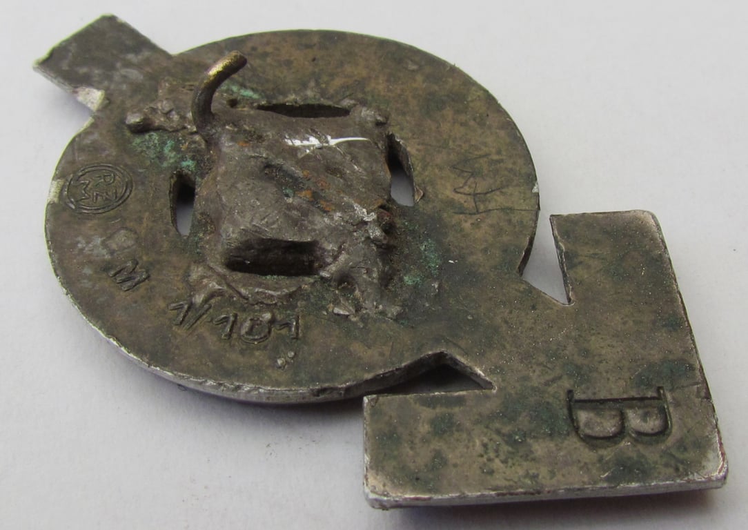 HJ Leistungsabzeichen in Silver – “B-Stück” – RZM M1/101