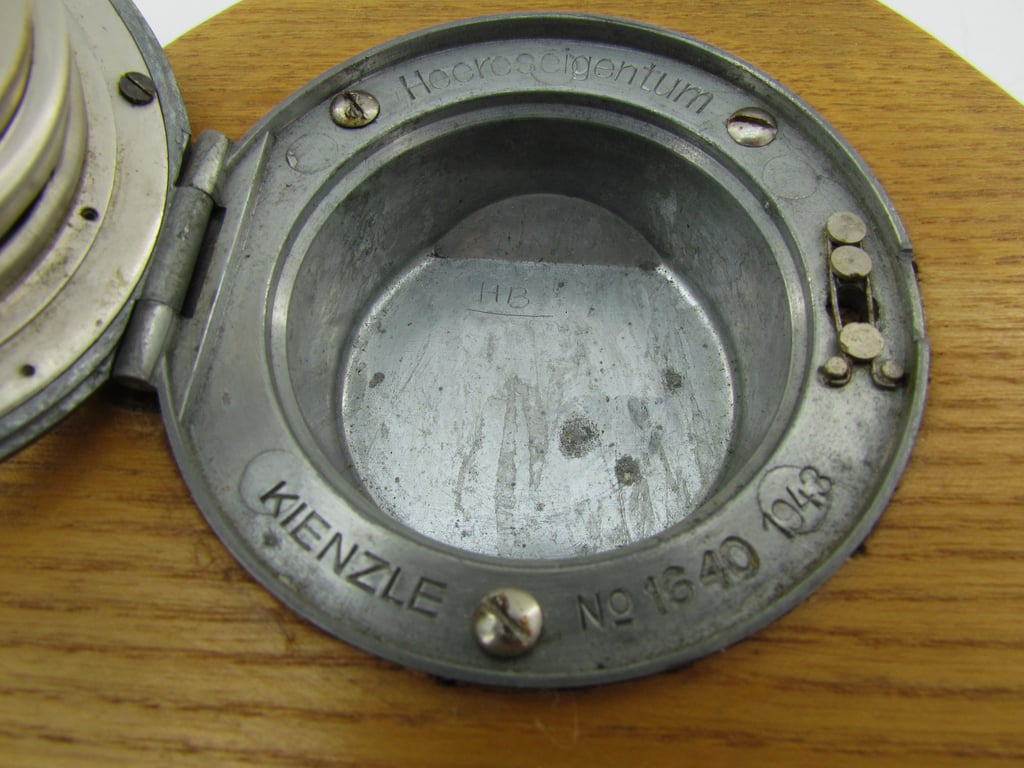 German Military Clock Kienzle 1943 – Heerzeugamt Marked, Fully Working