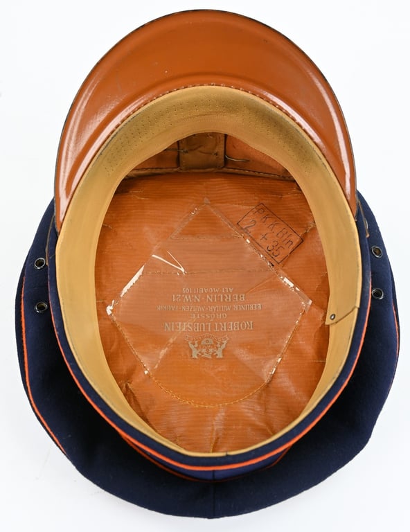 German Postschutz EM/NCO Visor Cap