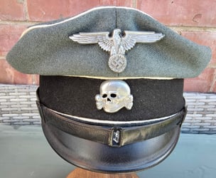 German Waffen-SS Infantry EM/NCO's visor cap