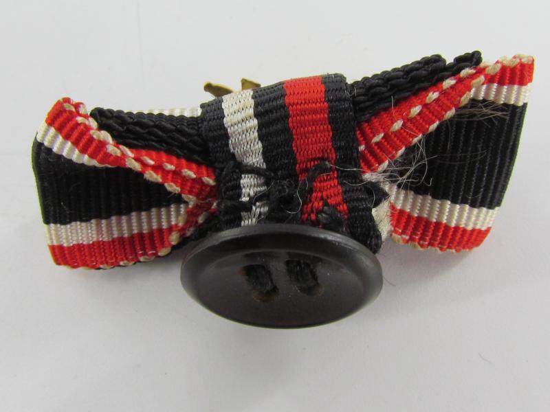 German 3 Piece Ribbon Bar , Button Variant