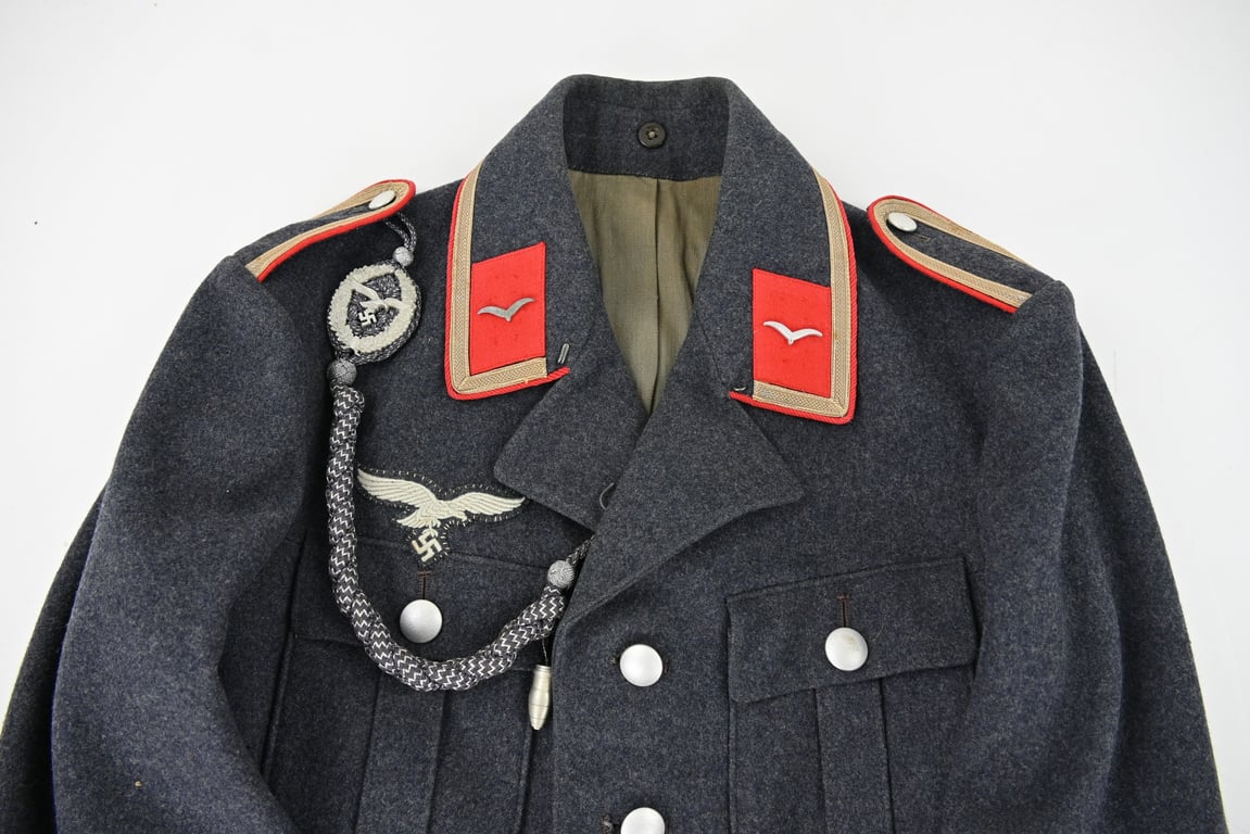 German LW Flak Artillery 4-Pocket Tunic