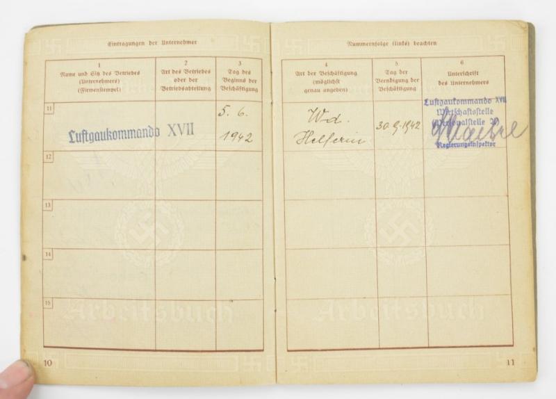 German Workers Pass 'Rosa Stiefsohn'