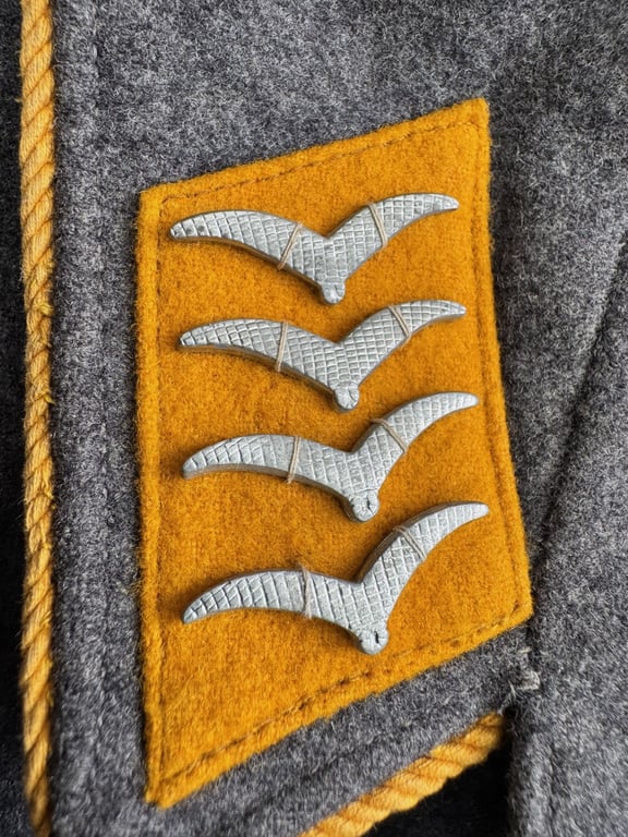 Early Luftwaffe Hauptgefreiter Four-Pocket Tunic – LBA 35