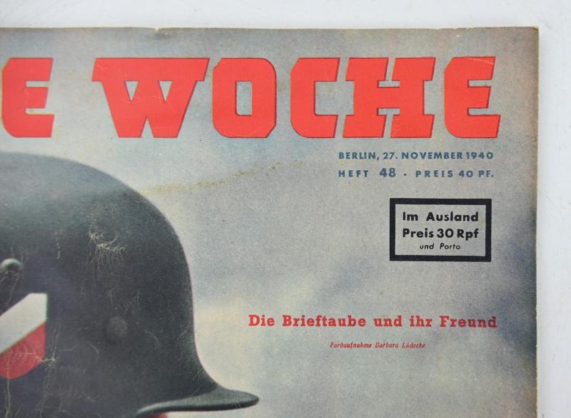 German Third Reich Magazine 'Die Woche' 1940