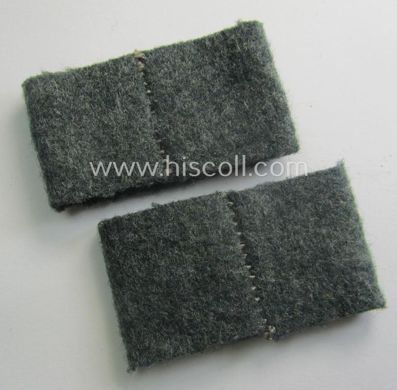 Pair of WH (Heeres) 'Infanterie'-related, 'Schulterstück-Überschuben': 'Soldat des Infanterie-Rgts. 129'