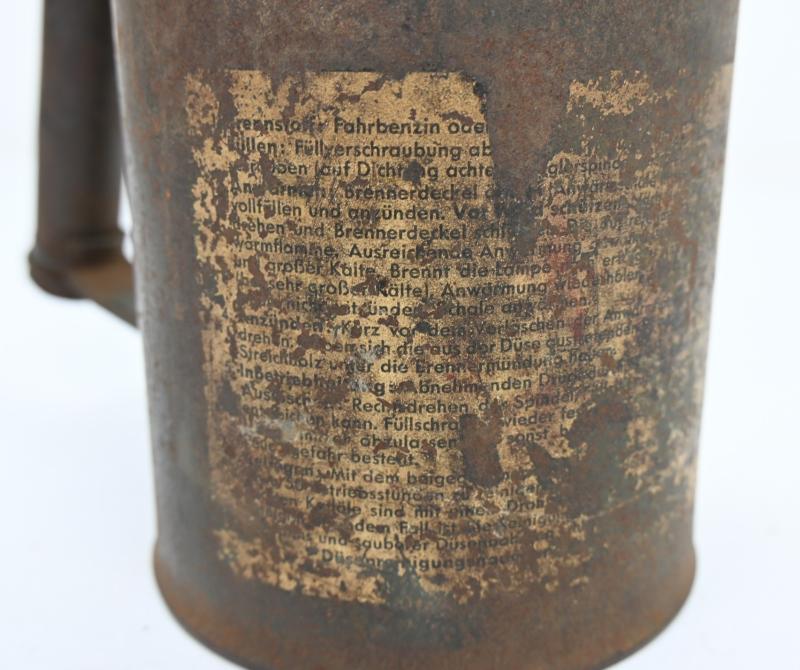 German WH Tank Blow Torch / K5512