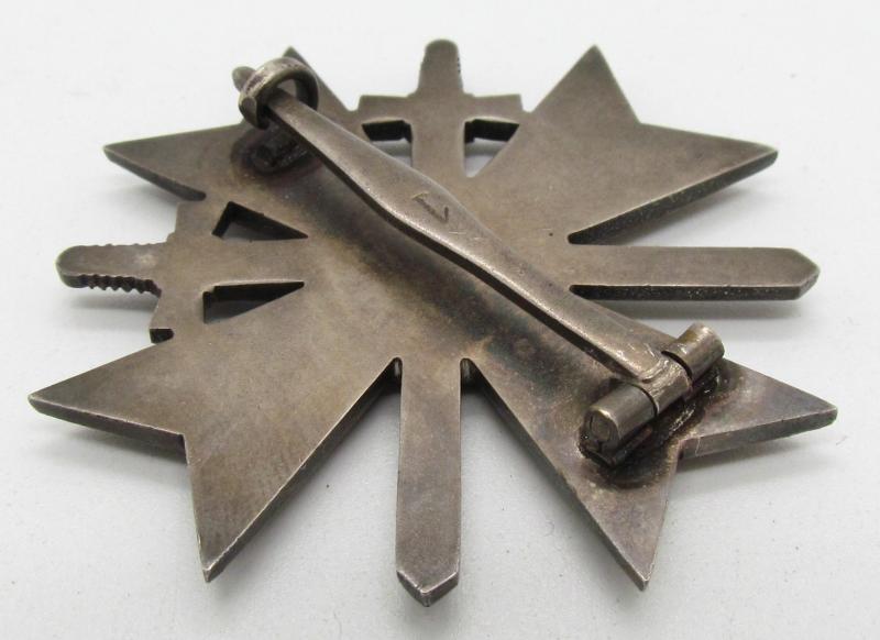 War Merit cross (KVK) first class “1” in Case