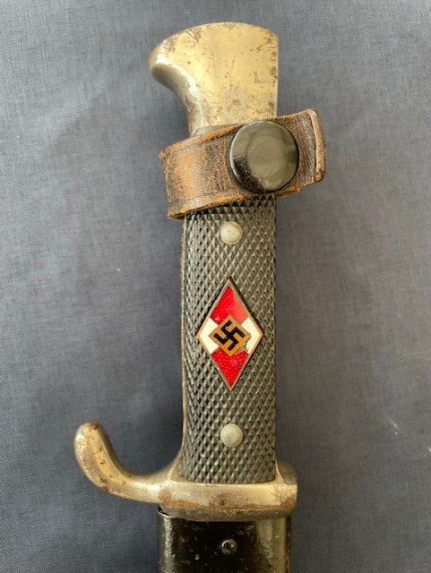 HITLER YOUTH KNIFE RZM PERIOD BY ANTON WINGEN.