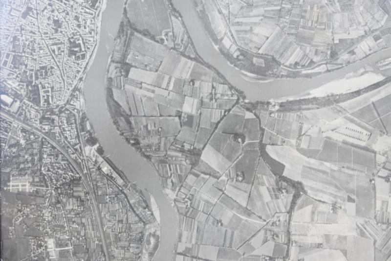 US WW2 Aerial Recon Photo Avignon France
