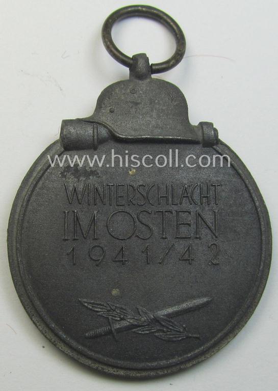 Medal-set: 'Winterschlacht im Osten 1941-42' being a maker- (ie. '13'-) marked specimen by the maker: 'Gustav Brehmer'