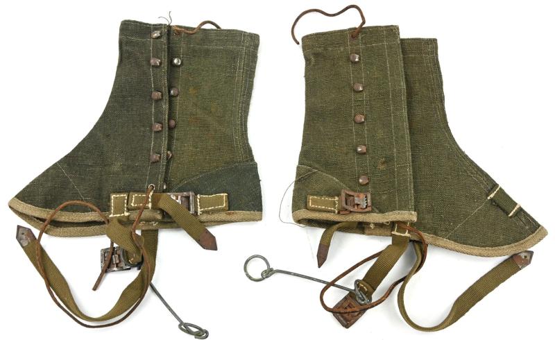 German Waffen-SS GBJ Gamaschen