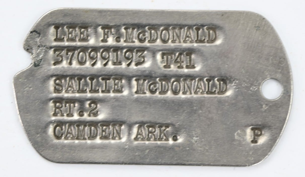 US WW2 Dog-Tag 368th Infantry Regiment