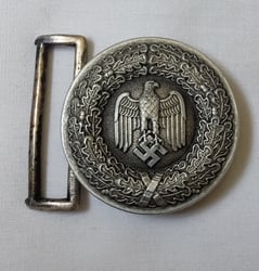 German officer 2 piece buckle ('Ausgeh-Koppelschloss für Heer...