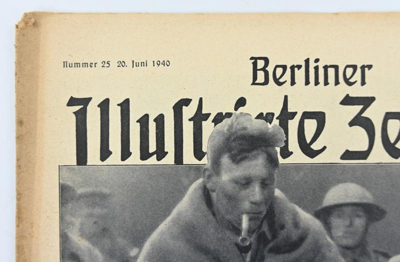 German Berliner Illustrierte Zeitung Newspaper 1940