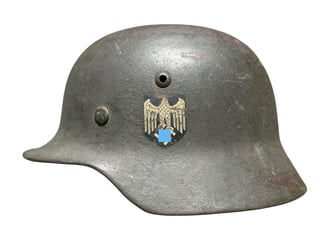 WH M35 re-issued Battle Damage Helmet