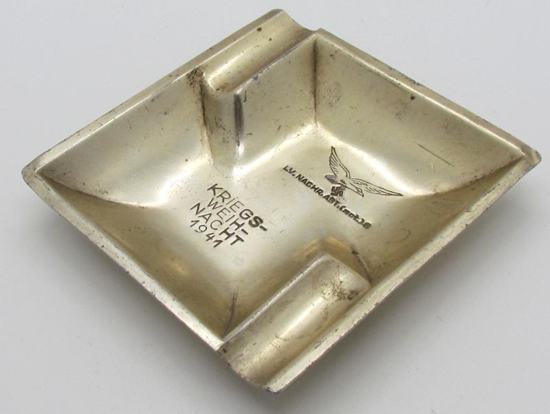 Luftwaffe war gift ashtray - commemorative piece 1941