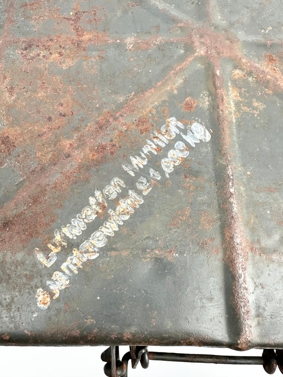German WW2 Ammo Box for Flak 3,7 cm "Luftwaffe"