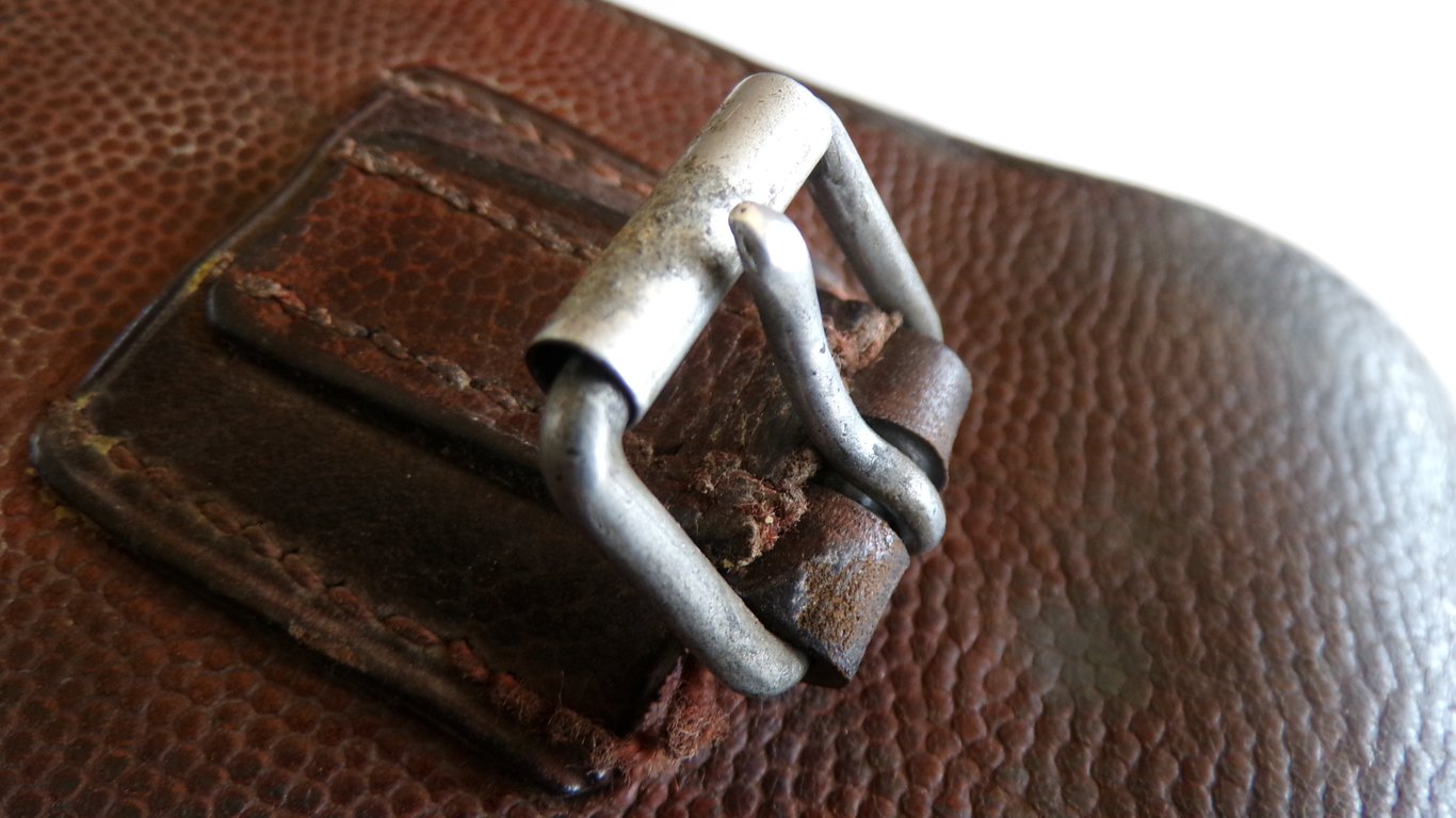 Early Brown Officer's Map Case with Ypern Map