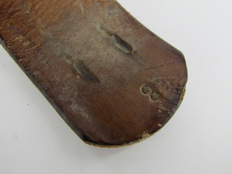 German Leather Equipment Belt.