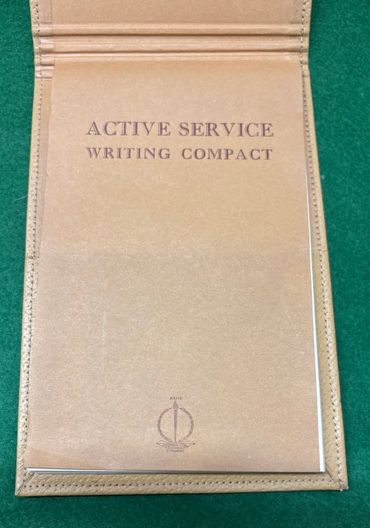 WW1 Active Service Writing Set