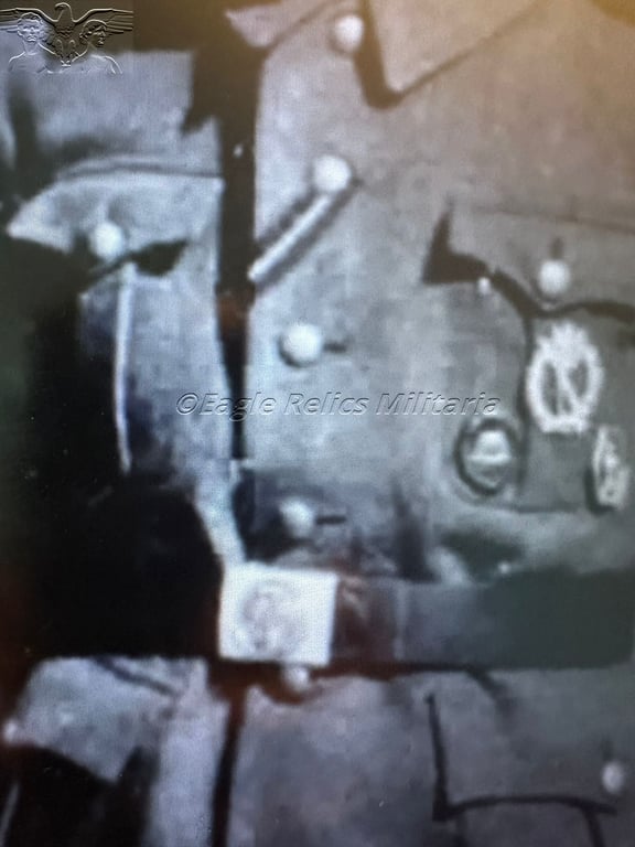 Norwegian Collaboration Belt Buckle  “Nasjonal Samling”