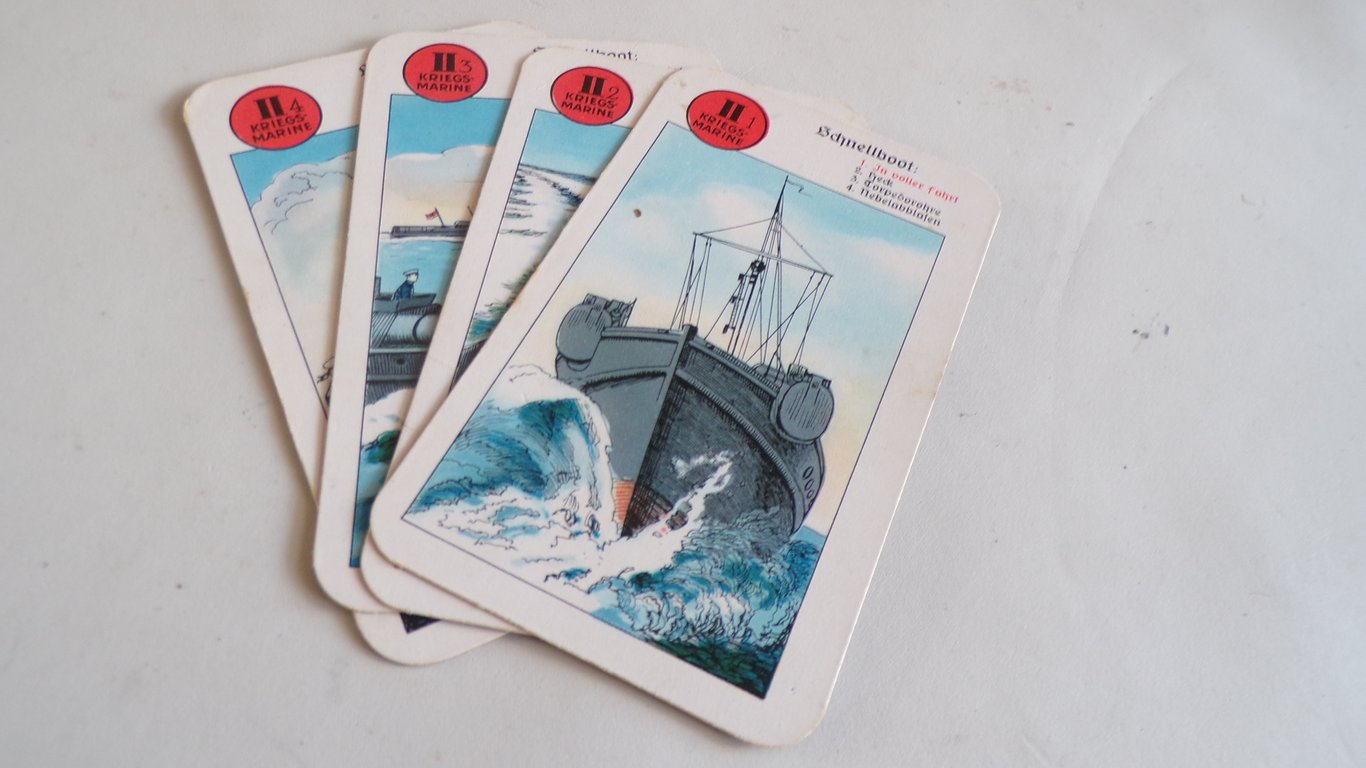 Wehrmachts-Quartett Game - Kriegsmarine Edition