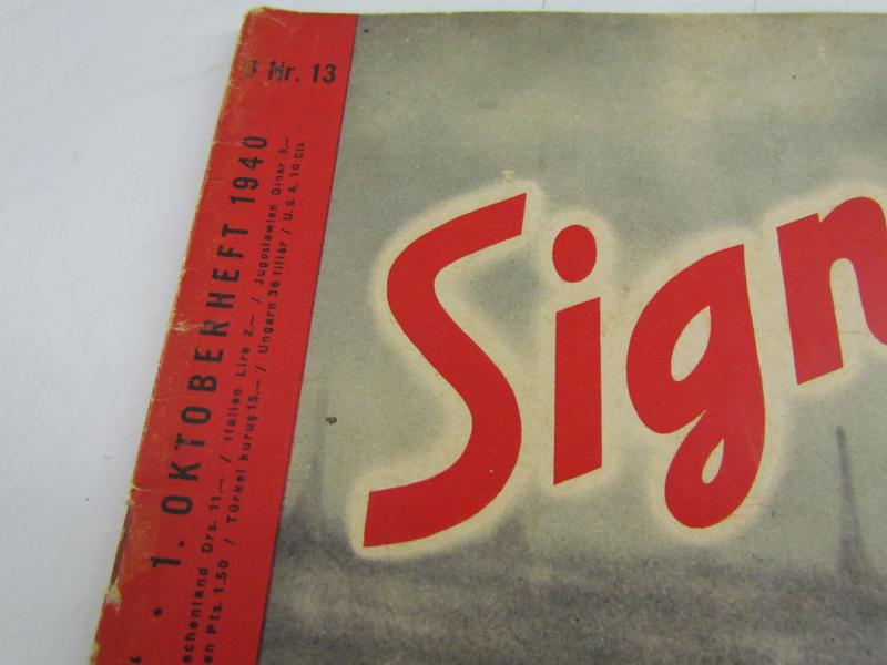 Signal German War Time magazine No 13 1940