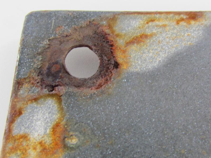 Enamel Sign RLB Blockwart Reichsluftschutzbund ( Reproduction? )