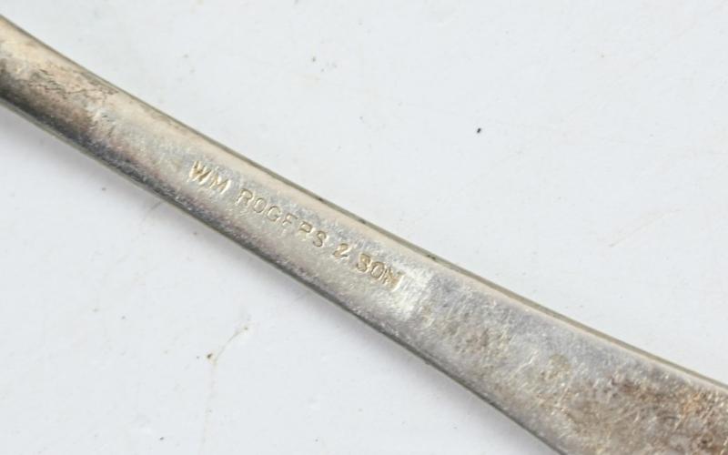 US WW1 Army Officer Q.M.C. Mess Spoon Set
