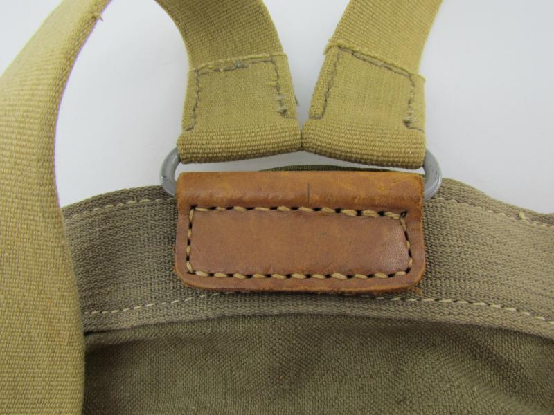 Late War Wehrmacht Backpack  (Rucksack) with Webbing Straps