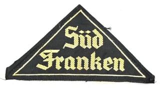 German BDM “Süd Franken” District Sleeve Triangle