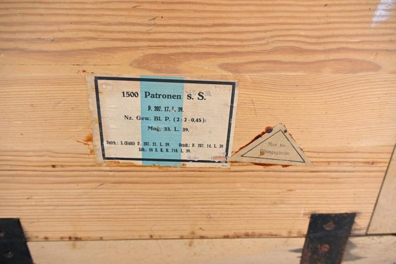 German WH 'Luftdichten Patronenkasten B' Ammunition box