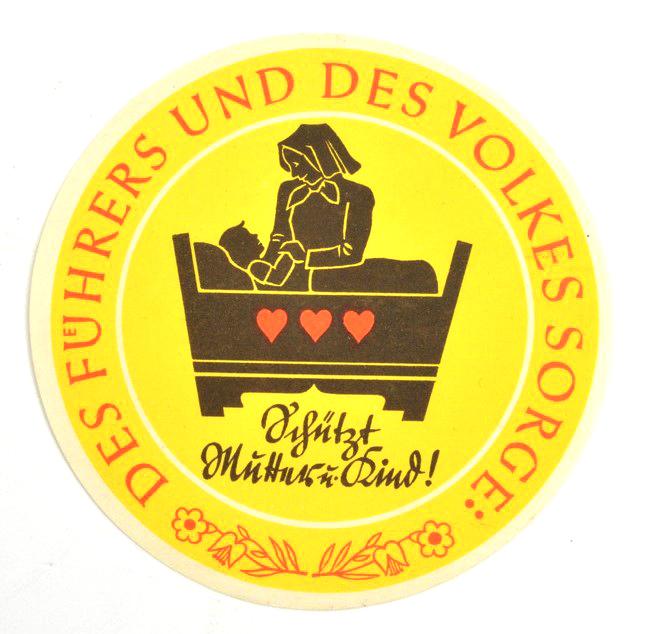 German WHW 1934-1935 Sticker Set