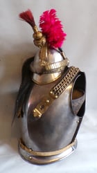 French M1874 Matching Cuirasse and Helmet