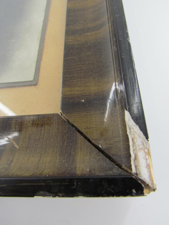 Large Portrait Photo of an SS Panzer Soldier ( KIA Riga 1944 )